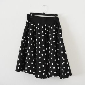 Handmade polka dot skirt
